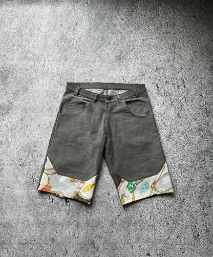 „Block” Shorts Skulls