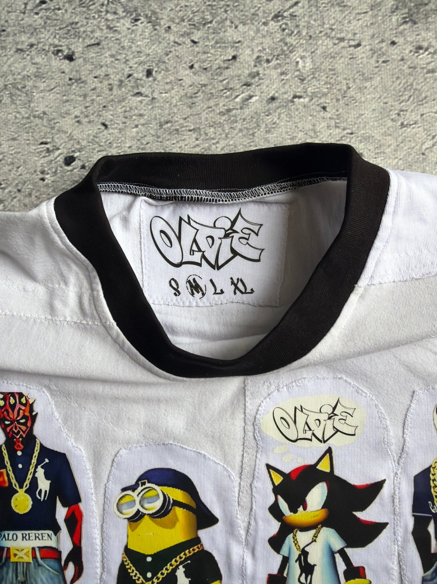 Characters tee reworked