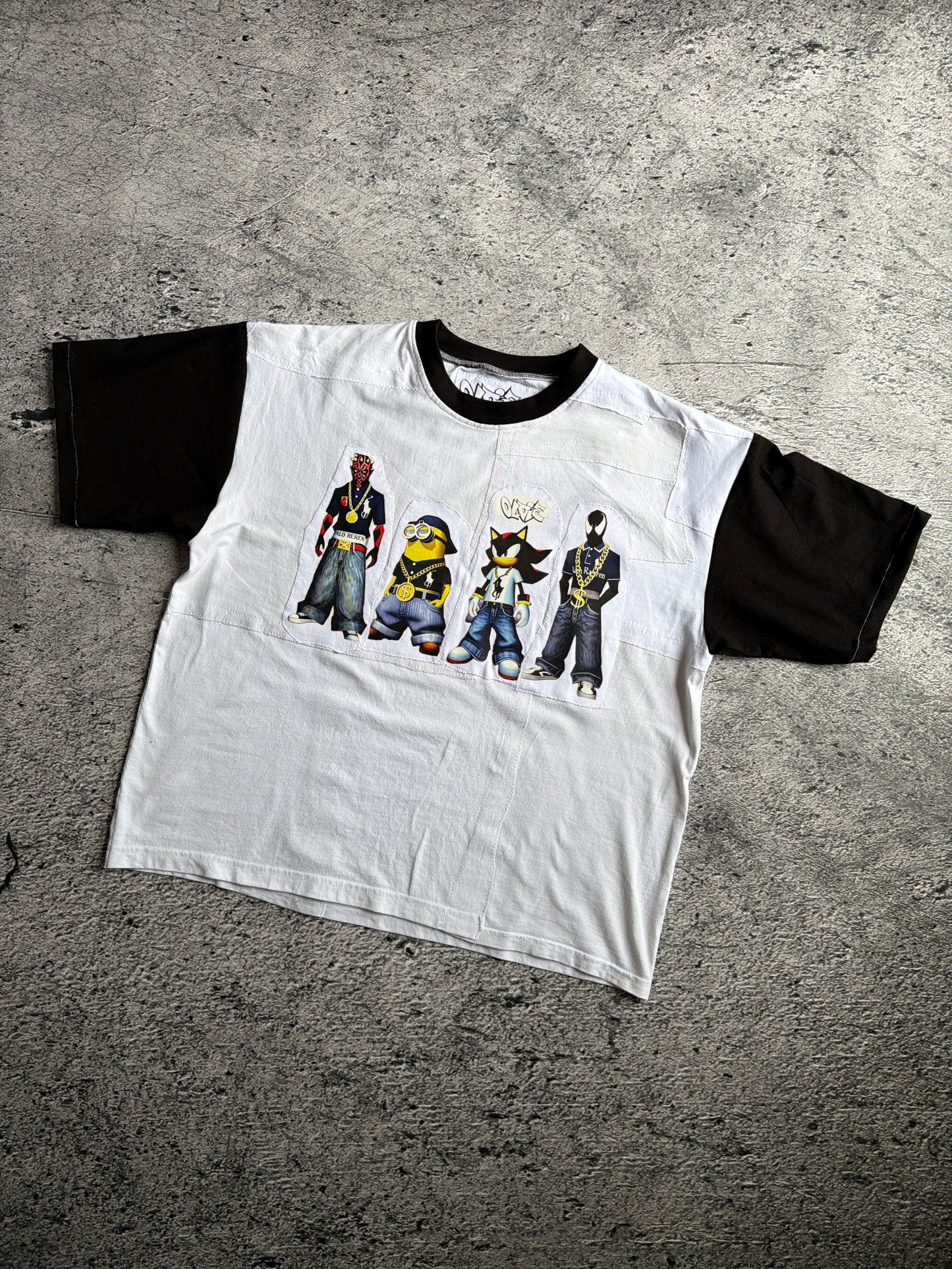 Characters tee reworked