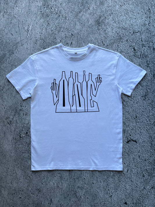 Faces tee White