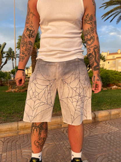 Spiderweb shorts